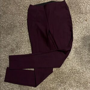 Calvin Klein Burgundy  Skinny Pants Size 2